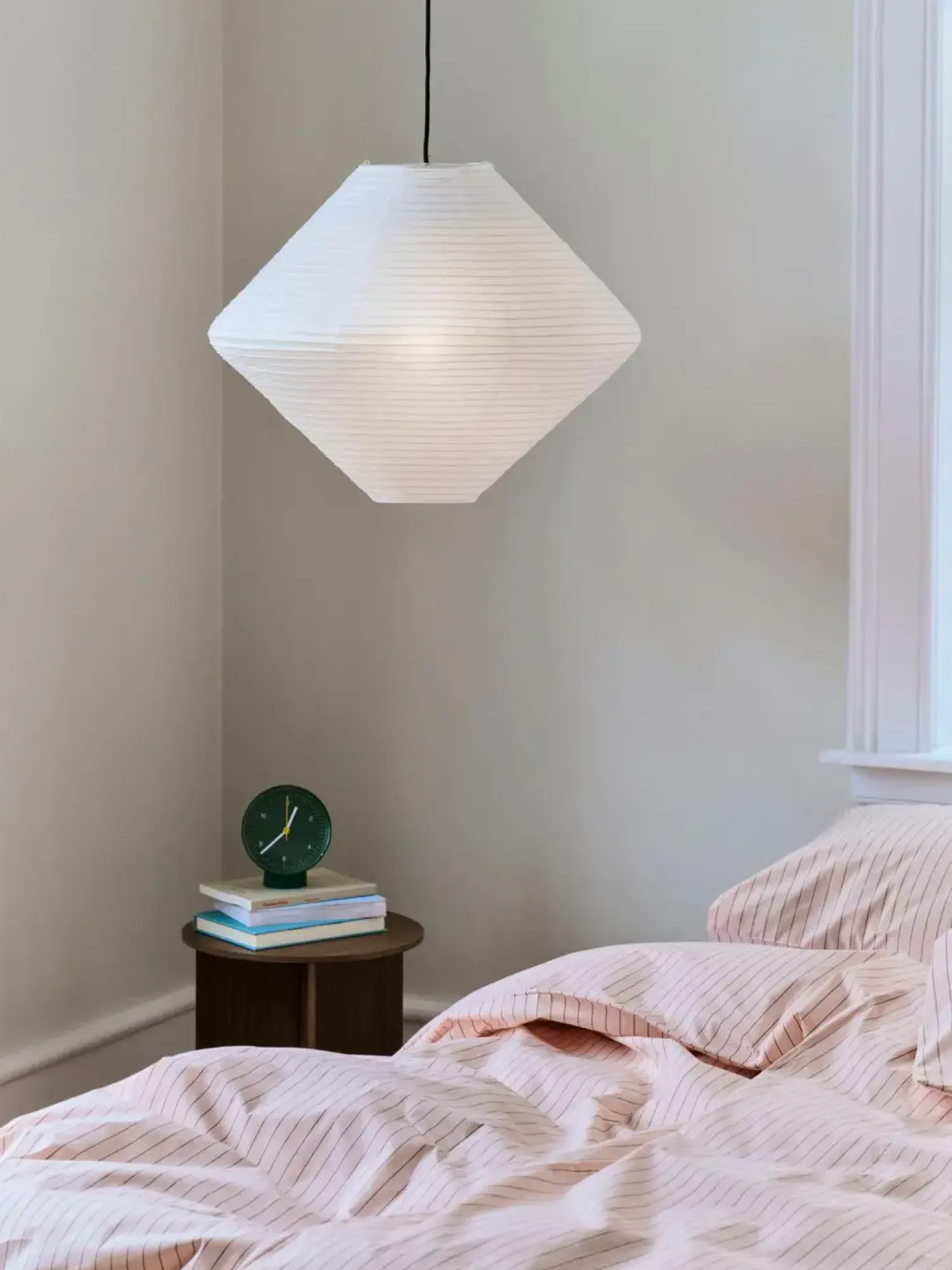 - Paper Shade Diamond - Classic white - Ø60 cm^Hay New