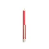 - Pattern Candle - Off-white with red block^Hay Sale