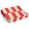 - Pattern Napkins - Off-white and red - Lunch^Hay Best