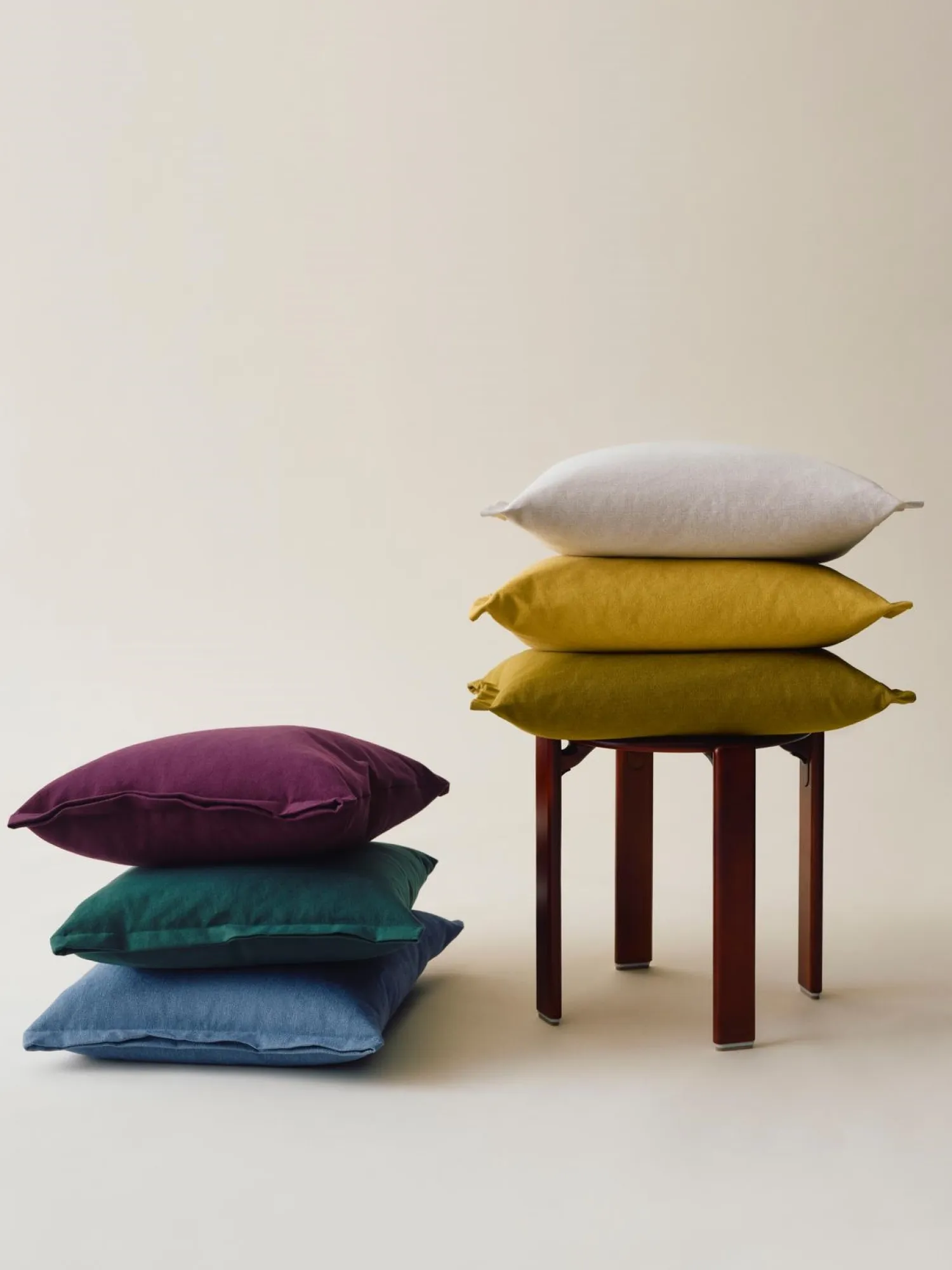 - Plica Cushion - Story - Green^Hay Discount