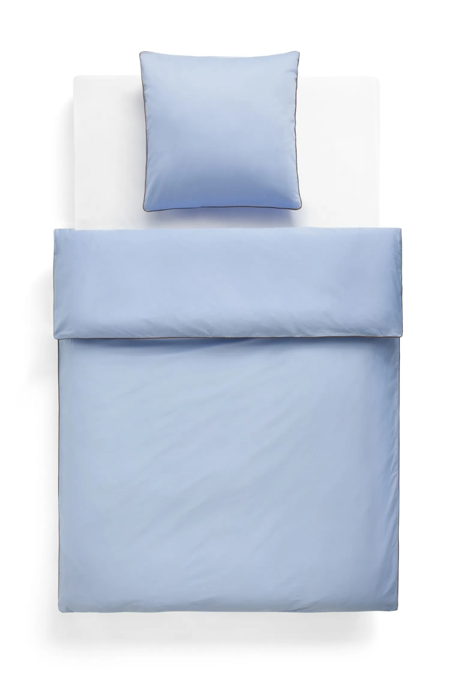- Pudebetræk - Outline Pillow Case - Soft blue - 63x60 cm*Hay Outlet