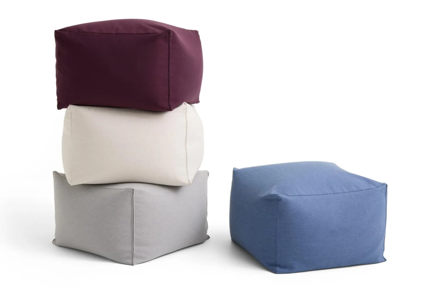 - Puf - Story - Sand - W59 x D59 x H40 cm^Hay Discount