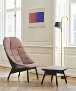 Hay - Puf - Uchiwa - Ottoman - Sort / Brun^ New