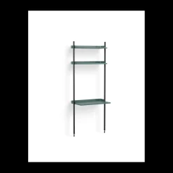 - Reol - Pier System 11 - 1 kolonne - Blå/Sort - 82 X 46,5 X 209 cm^Hay Hot