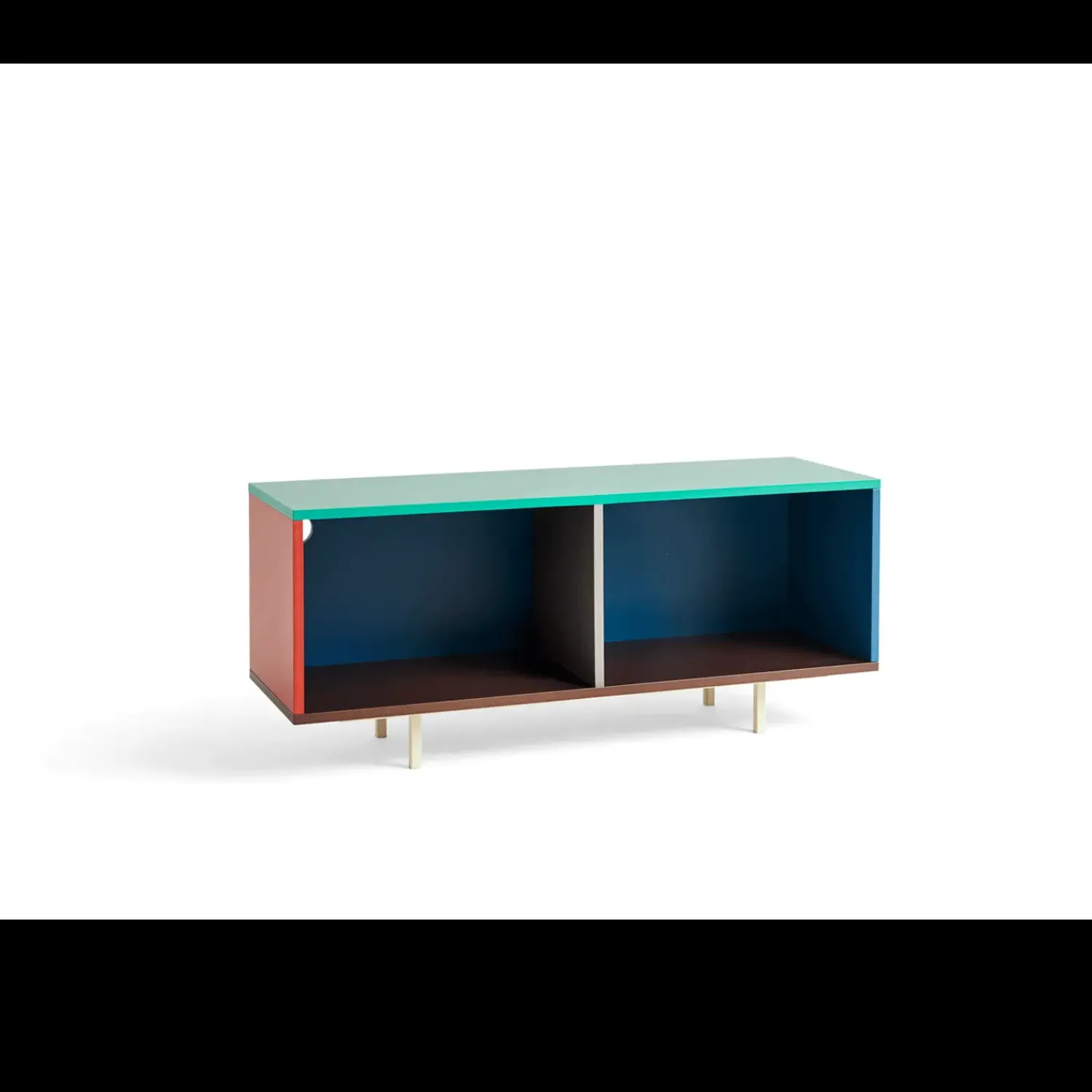 - Reol til Gulv - Colour Cabinet - Multi farvet - Medium*Hay Outlet