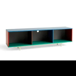 - Reol til Gulv - Colour Cabinet - Multi - Large, B180 X D39 X H51 cm*Hay New