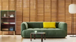 - Reol til Gulv m. Glaslåger - Colour Cabinet - Multi farvet - Høj model, B75 X D39 X H130*Hay Clearance