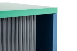 - Reol til Væg med Glaslåger - Colour Cabinet - Multi - Medium^Hay New