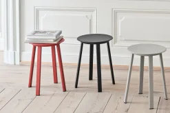 - Revolver taburet, sky grey / lysegrå^Hay Outlet