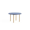 - Rundt Bord Ø120 cm - Two-Colour - Blåt med okker gule ben^Hay Outlet