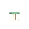 - Rundt Bord ø105 cm - Two-Colour - Mintgrøn bordplade med okker gule ben^Hay Clearance
