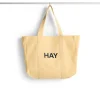 - Shopper Bag - Medium - Soft yellow*Hay