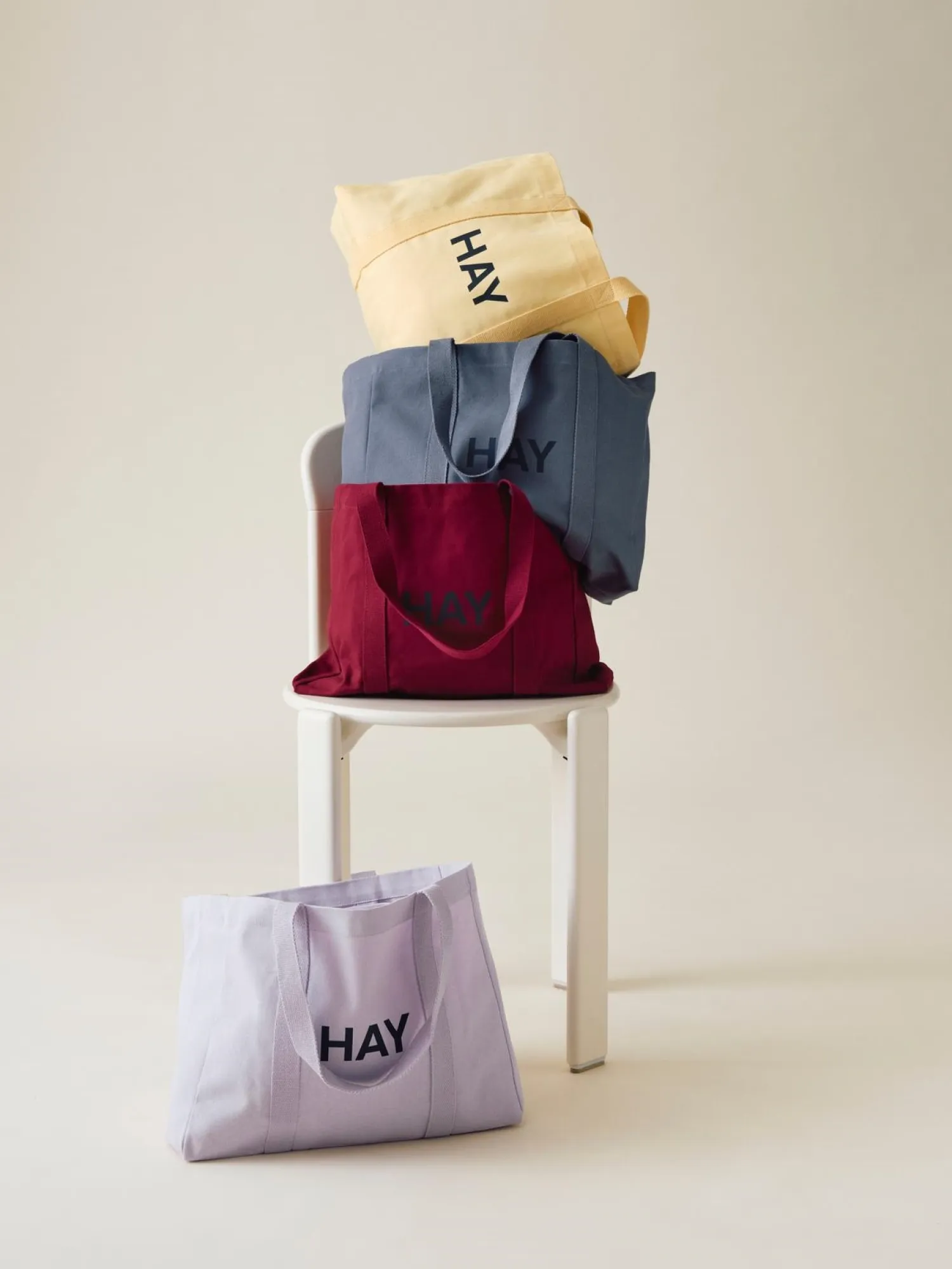 - Shopper Bag - Medium - Lavender^Hay Outlet