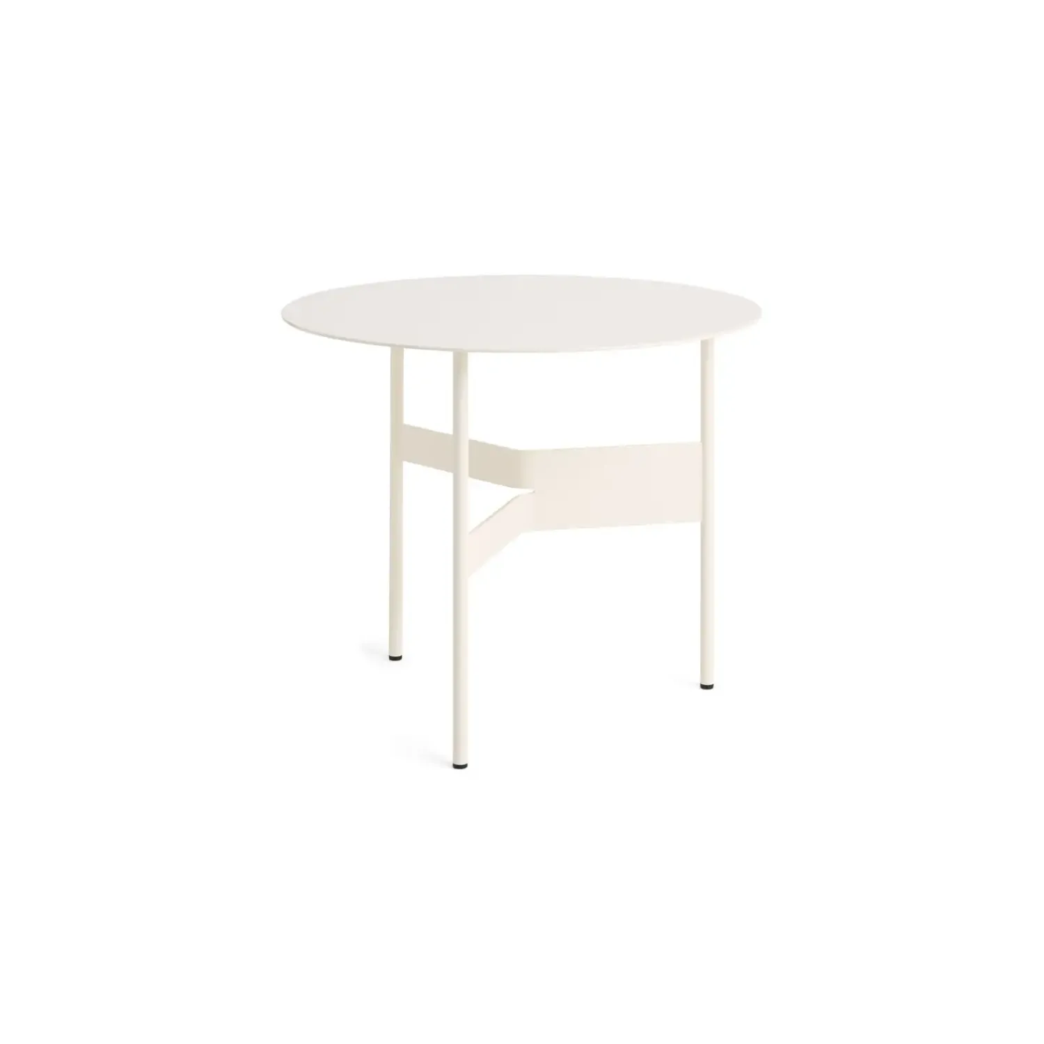 - Sofabord - Shim Coffee Table - Hvid/Eggshell - Ø54 cm^Hay Discount