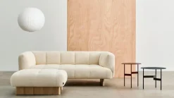 - Sofabord - Shim Coffee Table - Hvid/Eggshell - Ø54 cm^Hay Discount