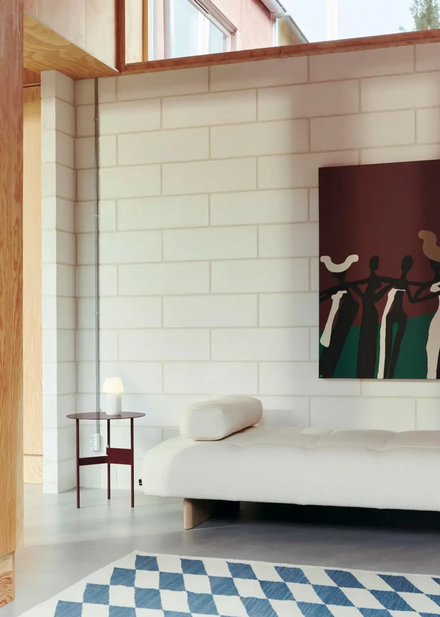 - Sofabord - Shim Coffee Table - Grå / Silver Grey - Ø45 cm*Hay