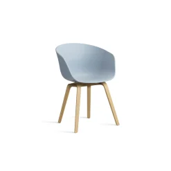 - Spisebordsstol - AAC 22 - About a Chair - Slate Blue 2.0 - Ben: eg/vandbaseret lak*Hay