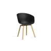 - Spisebordsstol - AAC 22 - About a Chair - Black 2.0 - Ben: eg/vandbaseret lak*Hay Outlet
