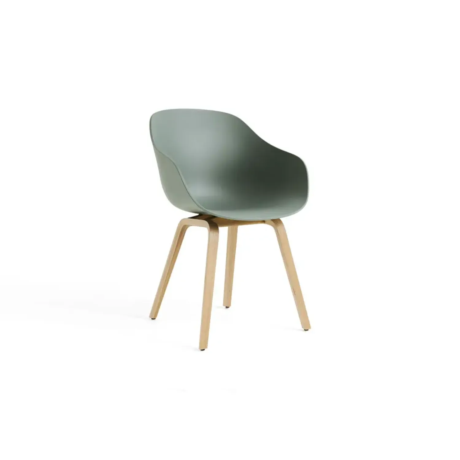 - Spisebordsstol - AAC 222 - About a Chair - Fall Green 2.0 - Ben: eg/vandbaseret lak^Hay Discount