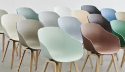 - Spisebordsstol - AAC 222 - About a Chair - Sort 2.0 - Ben eg sort lakeret*Hay Clearance