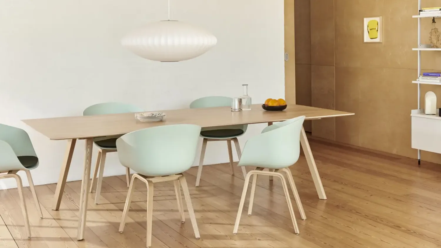 - Spisebordsstol - AAC 22 - About a Chair - Khaki 2.0 - Ben: eg/vandbaseret lak^Hay Discount