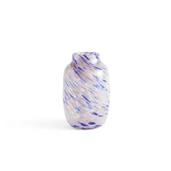 - Splash Vase - Round - L - lys pink og blå*Hay Online