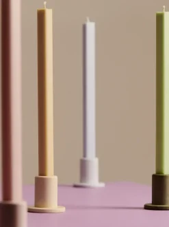 - Stearinlys - Square - Sæt med 4 stk. - Pastel^Hay Discount