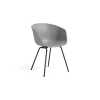 - Stol AAC26 - Beton grå med sorte ben - about a chair AAC26*Hay Best