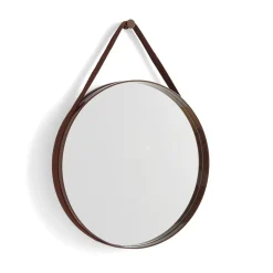 - "Strap Mirror" Spejl Ø50 cm - Brun*Hay Online