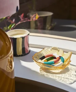 - Stripe Scented Candle, Orange Flower^Hay Online