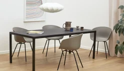 - T12 bord - sort længde 160 cm^Hay Discount