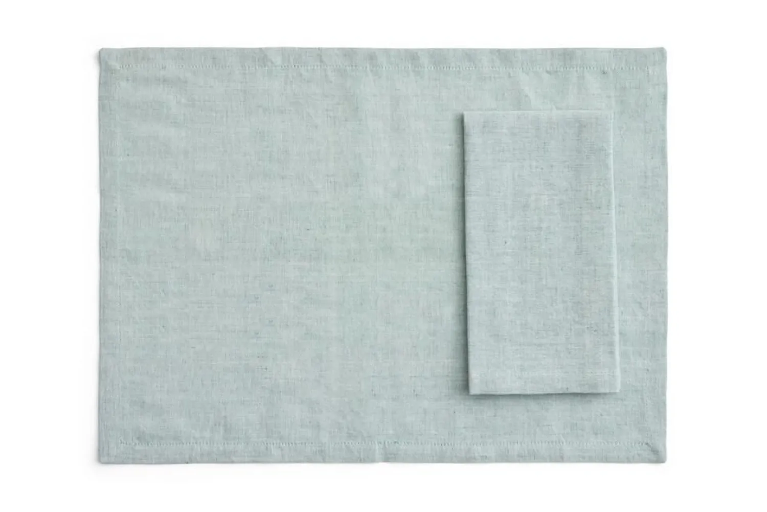 - Tavolo Napkin/Placemat - Set of 4 - Soft green^Hay Clearance