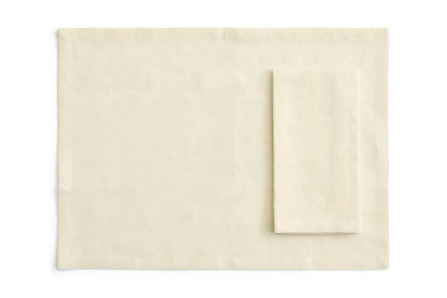 - Tavolo Napkin/Placemat - Set of 4 - Soft yellow*Hay Discount