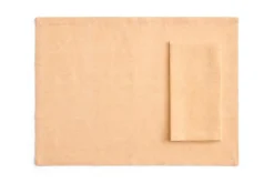 - Tavolo Napkin/Placemat - Set of 4 - Soft orange^Hay New