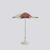 - Terrazza Parasol - Octagon - Hvid/Burgundy*Hay Sale