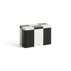 - Tin Container - Medium - Black/Off-white^Hay Discount