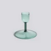 - Tiny Candleholder - Straight - Aqua^Hay Sale