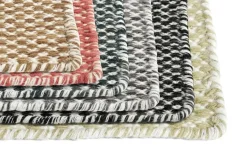 - Tæppe - Moiré Kelim tæppe - Dusk - Sort - 140 x 200 cm*Hay Online