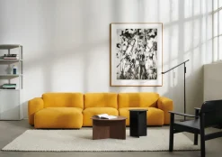 - Tæppe - Peas Random - Cream - 200 x 300 cm*Hay