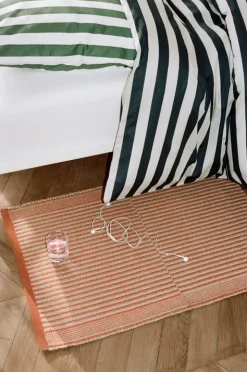 - Tæppe - Tapis - Brun og Blå / Chestnut and Blue - 60x95 cm*Hay Sale