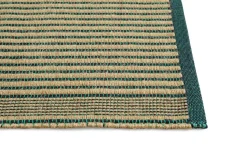 - Tæppe - Tapis - Sort og Grøn / Black and Green - 60x95 cm*Hay