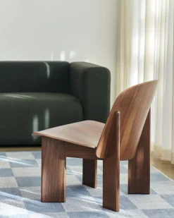 - Tæppe Check Rug - Light Blue S/Lyseblå - 140 x 200 cm*Hay Outlet