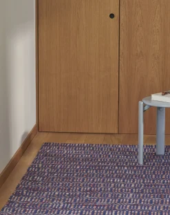 - Tæppe Radio Rug - Red, Blue/Rød, Blå - 170 x 240 cm*Hay Clearance