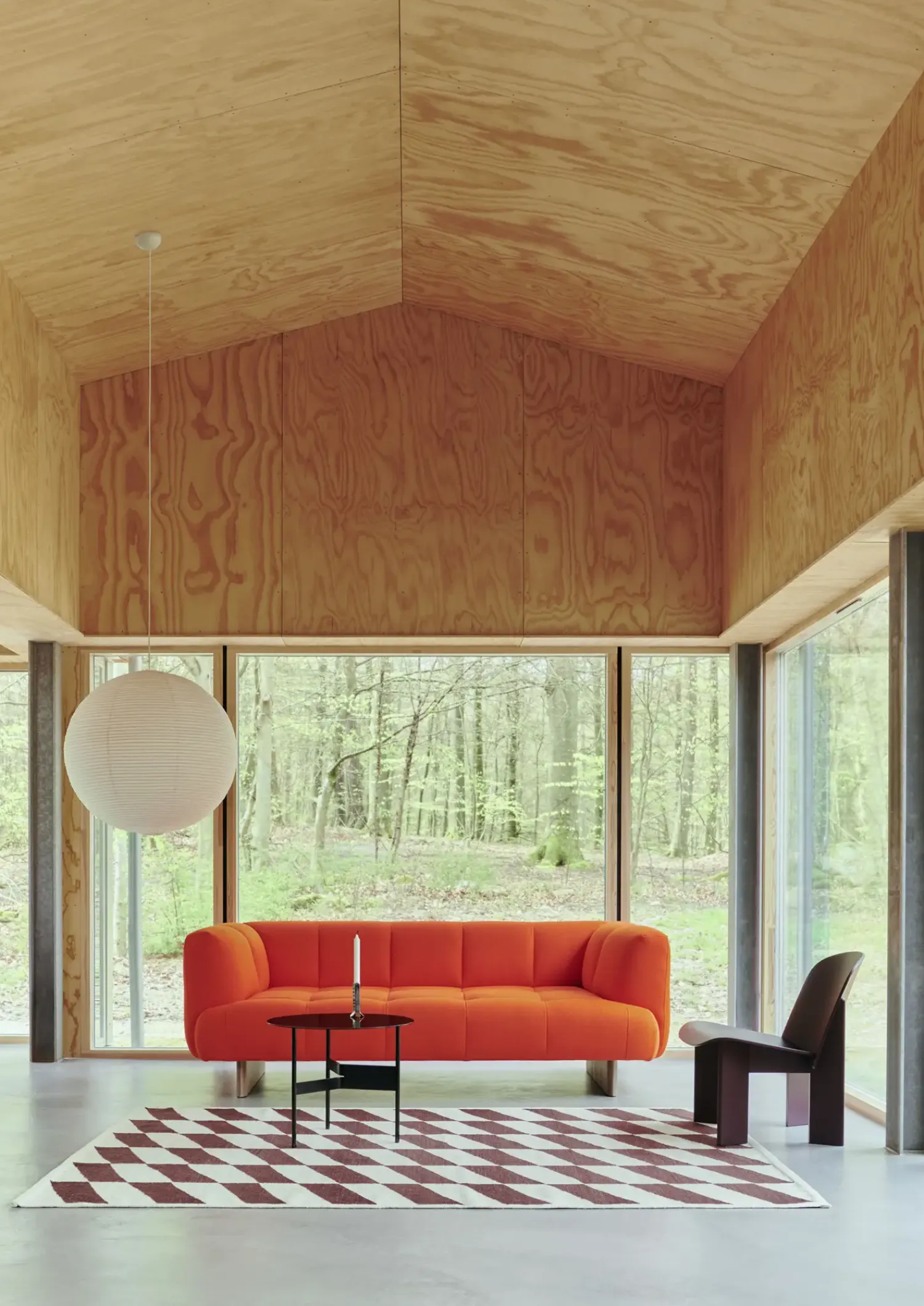 - Tæppe Shift Kelim - Rød - 140 x 200 cm*Hay Sale