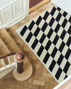 - Tæppe Shift Kelim - Sort - 170 x 240 cm*Hay Online