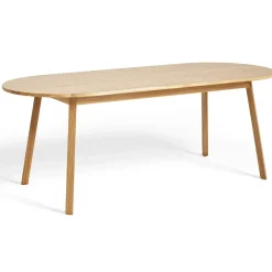 - Triangle Leg Table - 200 cm - lakeret Eg - spisebord*Hay Outlet