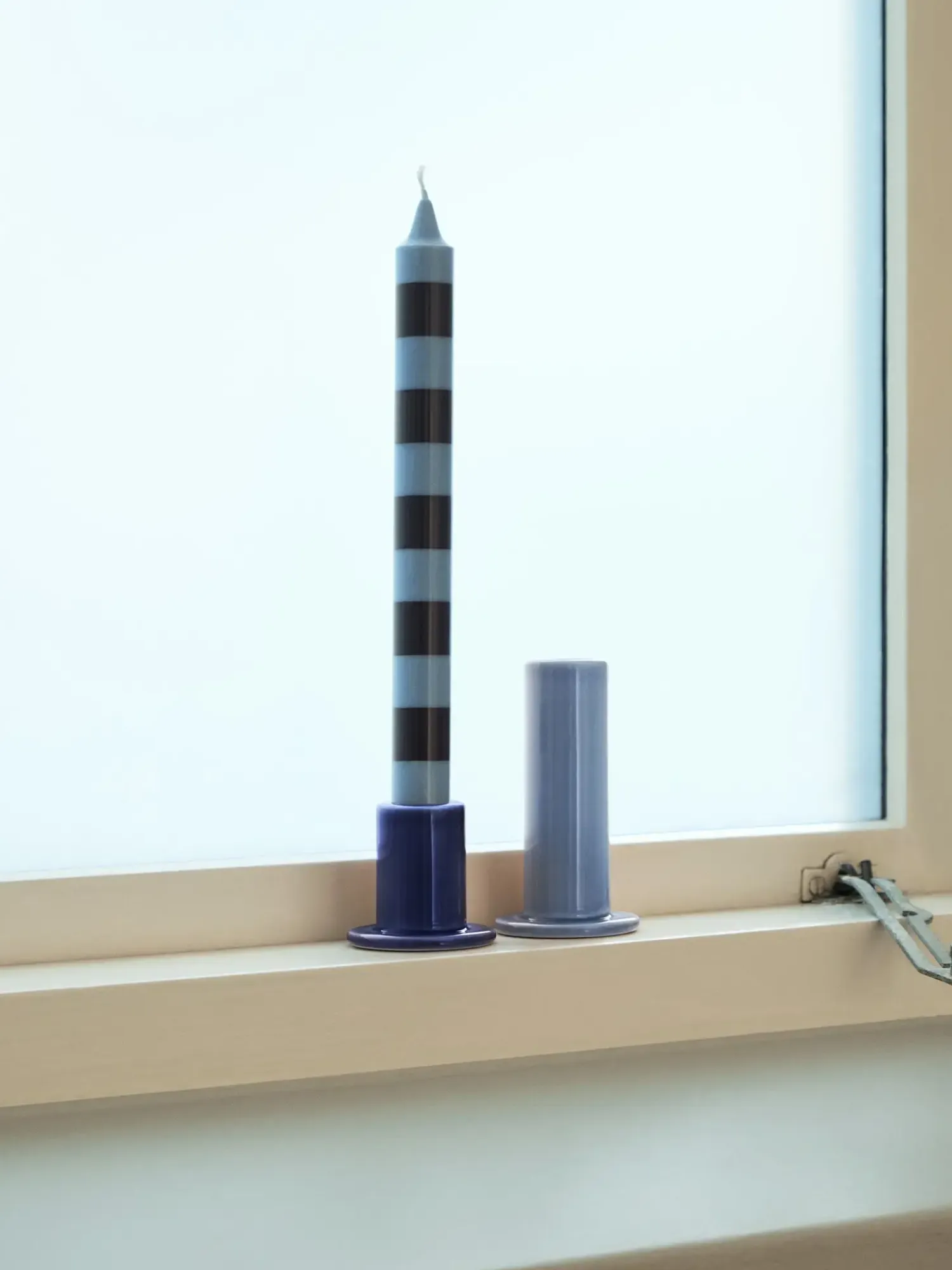 - Tube Candleholder M, Lavender^Hay Outlet