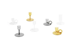 - Vase - Tiny - Clear - Højde 8,6^Hay Discount