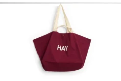 - Weekend Bag (Organic) - Large - Burgundy - Burgundy - 669*Hay Hot