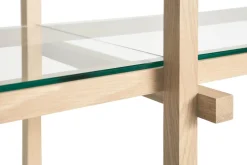 - Woody Shelving 2.0 Column Low - Klar Glas/Eg - 9 hylder^Hay Online